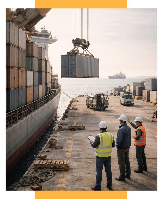 Морские перевозки грузов по миру от 46773 р. | СетСервис-Стп