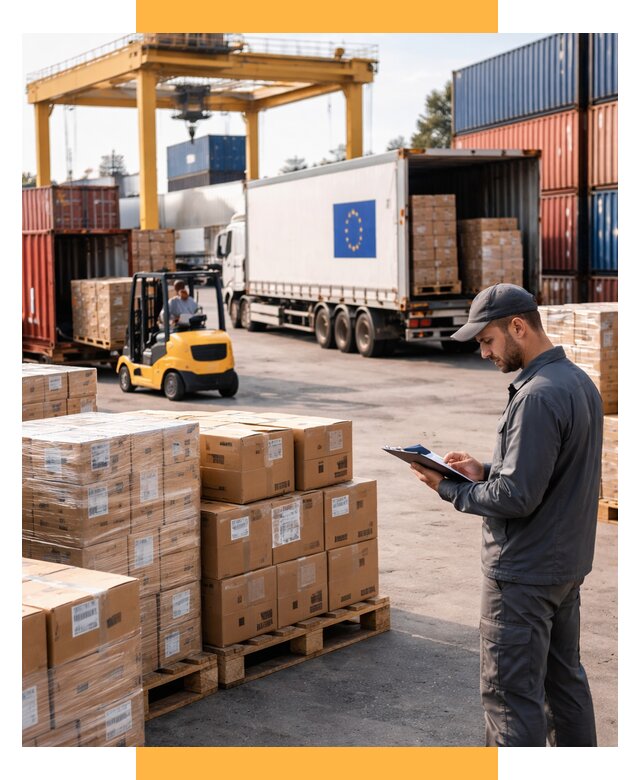 Доставка грузов из Европы от 12473 р., логистика СетСервис-Стп