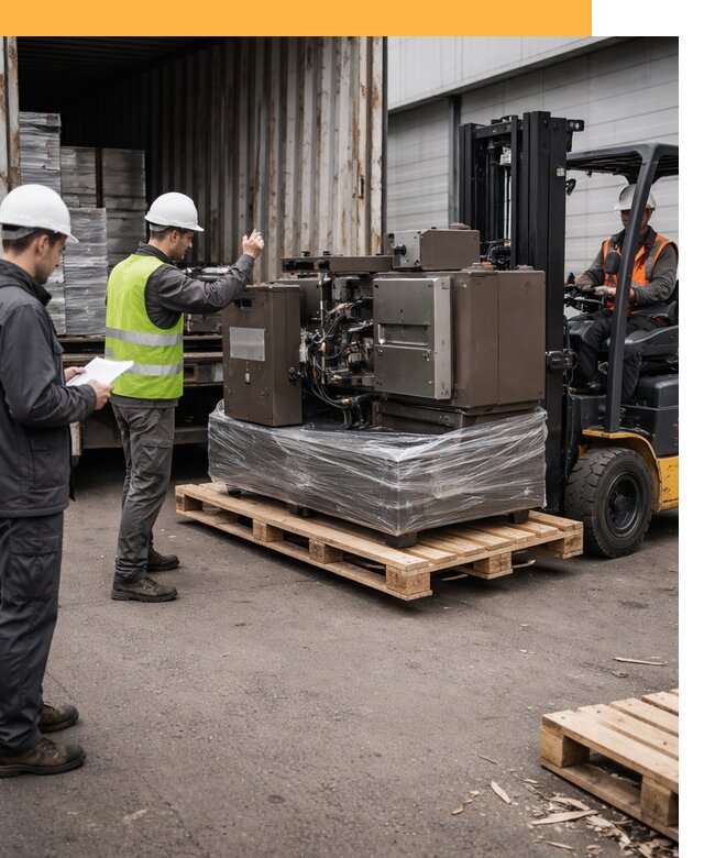 Доставка промышленного оборудования из Европы от 46773