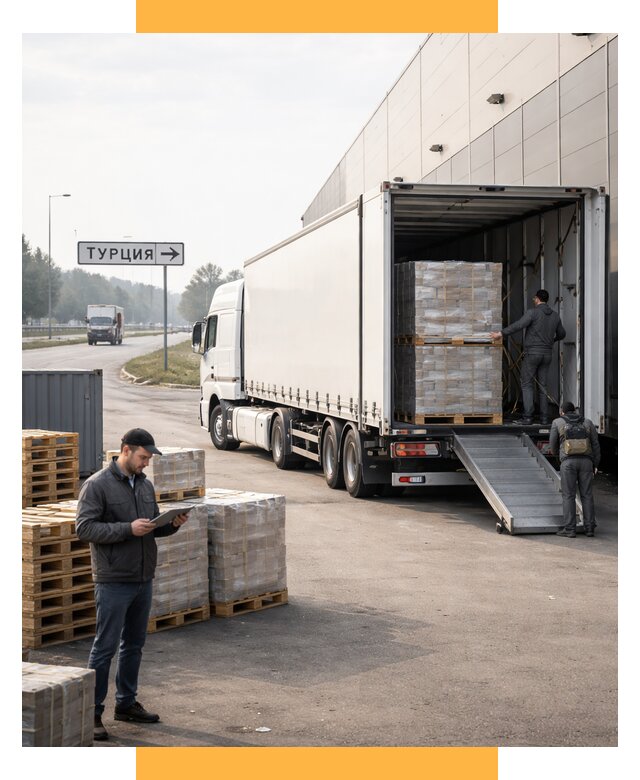 Автоперевозки и доставка фурой из Турции от 124728 р. | СетСервис-Стп