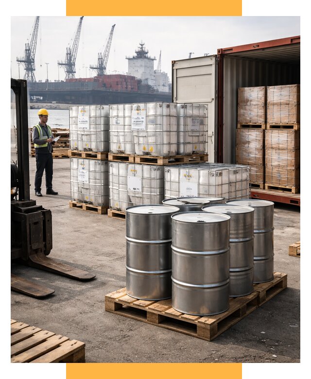 Доставка химического сырья из Индии от 259850 р. | СетСервис-Стп