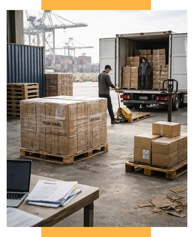 Доставка грузов из Израиля от 15591 р., логистика от СетСервис-Стп