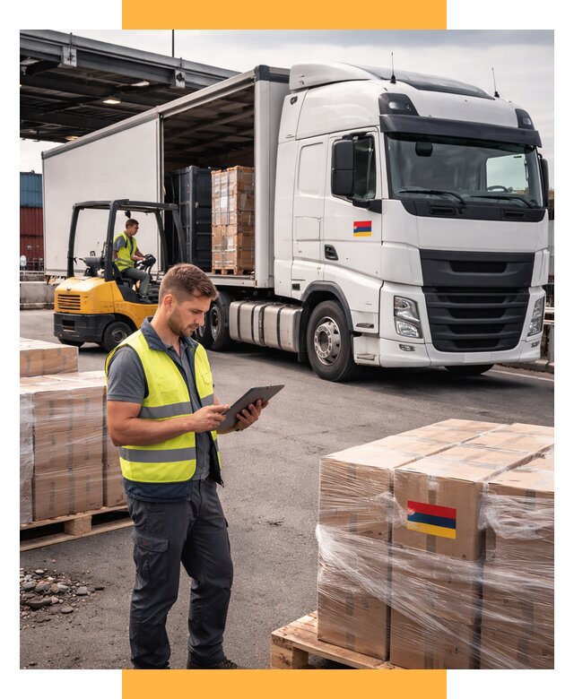 Автоперевозки из Армении от 98743 р. — услуги СетСервис-Стп