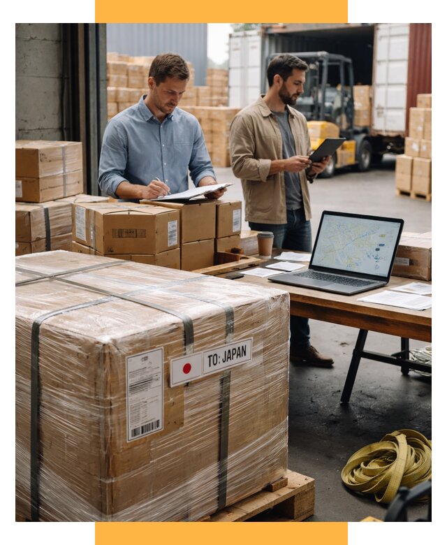Доставка грузов в Японию от 25985 р., логистика СетСервис-Стп