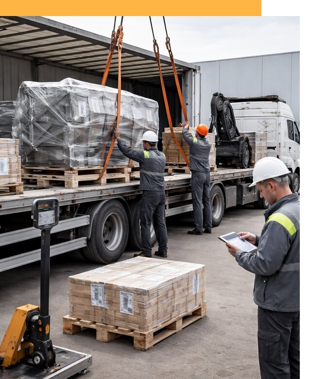 Перевозка крупного оборудования по миру от 31182 руб