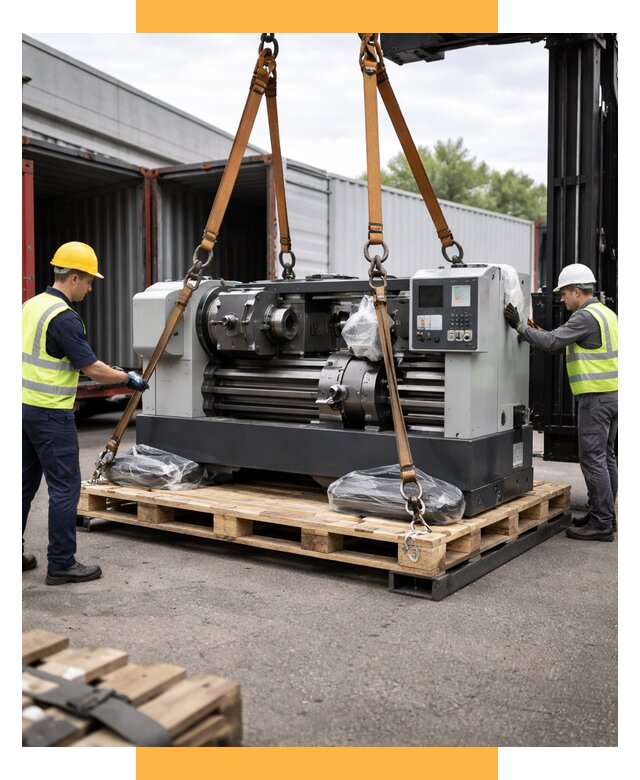 Перевозка станков и таможня от 62364 р. | СетСервис-Стп логистика