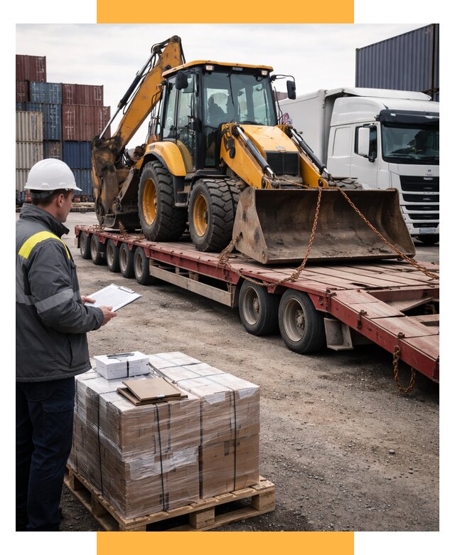 Международная перевозка спецтехники от 46773 р., СетСервис-Стп