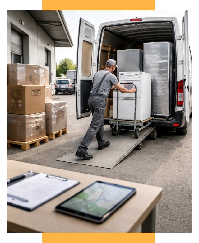 Перевозка бытовой техники от 6756 р. - логистика СетСервис-Стп