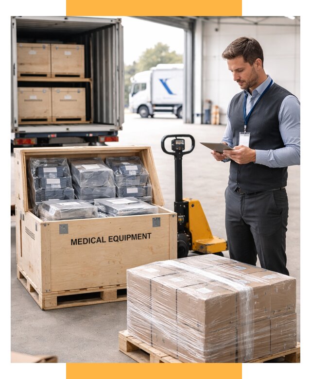 Перевозка медицинского оборудования от 15591 р. в СетСервис-Стп