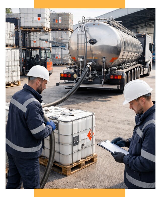 Перевозка химического сырья от 8835 р. Логистика СетСервис-Стп