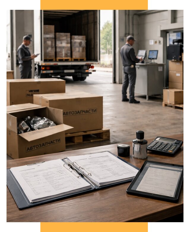 Таможенное оформление автозапчастей под ключ от 8835 р., СетСервис-Стп