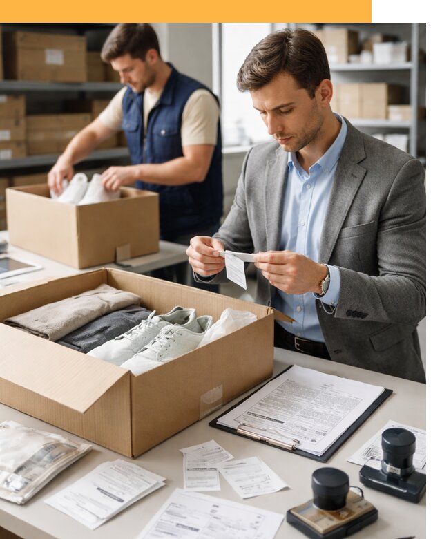 Таможенное оформление одежды и обуви по выгодной цене от 6756 руб