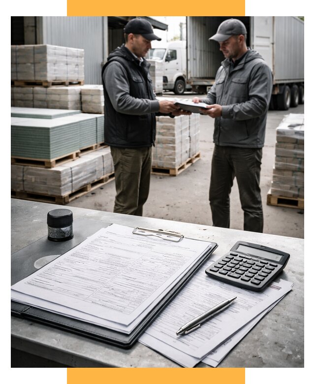 Таможенное оформление стройматериалов от 8835 р. | СетСервис-Стп