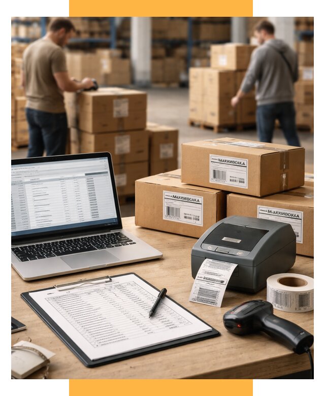 Маркировка импортных товаров от 4677 р. под ключ, СетСервис-Стп